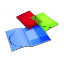 Fellowes Cartelle e Cartelline CARTELLA 3 LEMBI C/ELAST ROSSO TRS