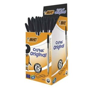 Bic Penne a Sfera CF50PENNE SF CRISTAL PMED NERO