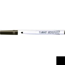 Bic Marcatori Bic Whiteboard Marker Velleda 1741 nero punta tonda ultra-resistente tratto 1 4 mm -Bic- fusto in plastica facile da impugnare (conf.12)