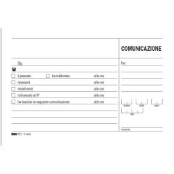 EdiPro Attività Blocco comunicazione 50×2 autoricalcante