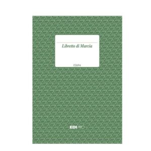 EdiPro Contabilità / Società CF5 LIBRETTO DI MARCIA 64 PAGINE