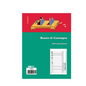 EdiPro Trasporti CF10BLOCCO BUONO CONSEGNA 50X2RIC