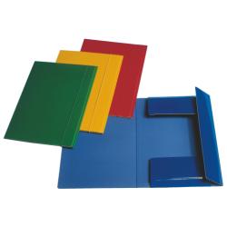 Esselte Cartelle e Cartelline CARTELLE 3 LEMBI PLASTIFICATE C46 F.TO 25 X 35 CM VERDE (CONF.        5)