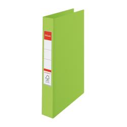 Esselte Raccoglitori Raccoglitore in plastica ad anelli con portaetichetta 2-25-Tondo – f.to A4