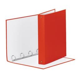 Esselte Raccoglitori MEETING raccoglitore ad anelli 4-50-D – f.to 22×30 cm Rosso