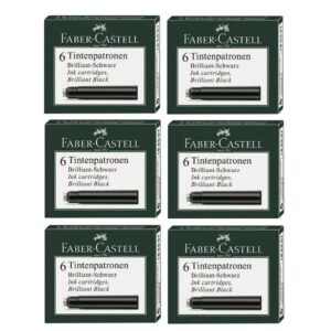 Faber Castell Roller CARTUCCE X STILOGRAFICA NERO