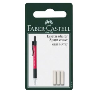 Faber Castell Gomme BLISTER 3 GOMMINI X PORTAMINE GRIP