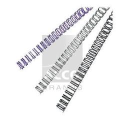 GBC Dorsi Metallici Dorsi metallici A4 9 5 mm 34 anelli Bianco
