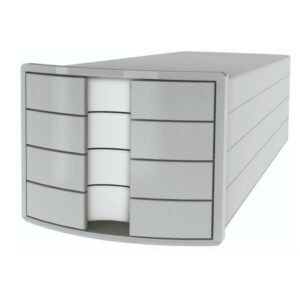 Han Cassettiere CASSETTIERA IMPULS CON 4 CASSETTI GRIGIO