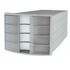 Han Cassettiere CASSET. IMPLUS 4 CASS. GRIGIO/TRASP