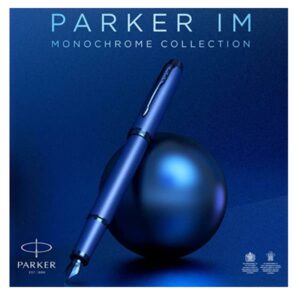 Parker Penne stilografiche PK IM MONOCHROME BLU FP F GB
