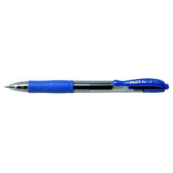 Pilot Roller Penna a sfera a scatto G-2  blu 0 7 mm (conf.12)