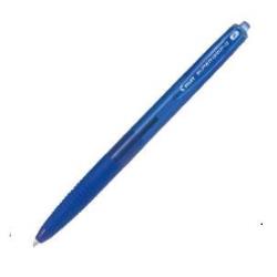 Pilot Penne a Sfera CF12 SUPERGRIP G A SCATTO 1MM BLU