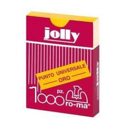 Ro-ma Punti metallici CF10X1000PUNTI 6/4 JOLLY ORO