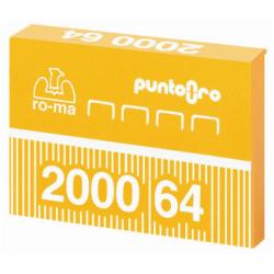 Ro-ma Punti metallici CF10X2000PUNTI 64 ORO