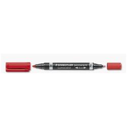 Staedtler Marcatori CF10MARCATORI LUMOCOLOR DUO ROSSO