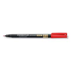 Staedtler Penne punta in fibra CF10LUMOCOLOR F SPECIAL 0 6MM ROSSO