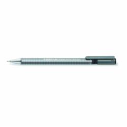Staedtler Portamine Portamine per scrittura Triplus Micro 0.5 mm  fusto grigio ergonomico triangolare punta in metallo cromato mine HB (conf.10)