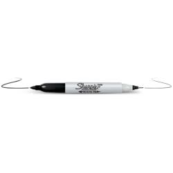 Sharpie Marcatori SHARPIE TWINTIP  DOPPIA PUNTA EF F – NERO