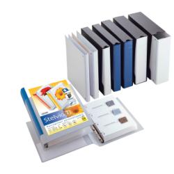 Sei rota Raccoglitori Raccoglitore personalizzabile Stelvio TI -bianco  – N. anelli  2 – formato 22×30 cm D 17 mm