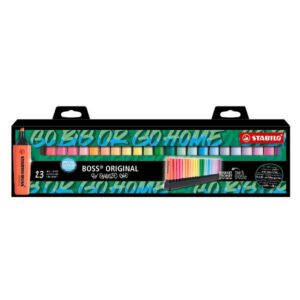 Stabilo Evidenziatori AST23 STABILO BOSS DESKSET ARTY