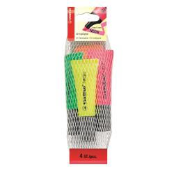 Stabilo Evidenziatori CF4STABILO NEON COL ASS
