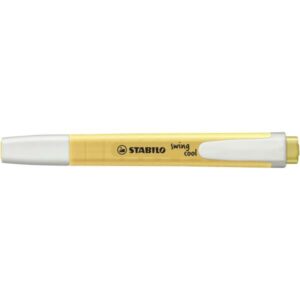 Stabilo Evidenziatori CF10 swing cool pastel milky yellow
