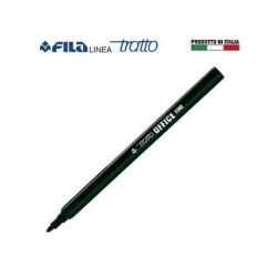 Tratto Penne punta in fibra CF12TRATTO OFFICE LINE NERO