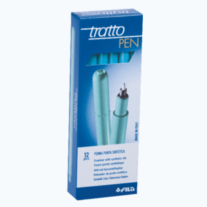 Tratto Penne punta in fibra CF12 TRATTO PEN ACQUAMARINA