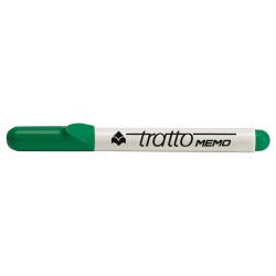 Tratto Marcatori MARCATORE TRATTO MEMO NERO  P/TONDA 4 0 MM  TRATTO 1 0-2 5 MM  INCHIOSTRO CANCELLABILE A SECCO PER LAVAGNE BIANCHE (CONF.12)