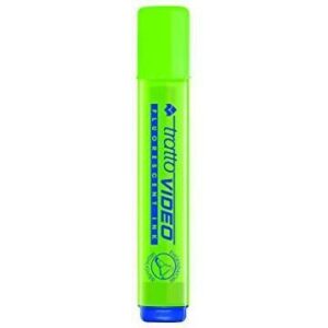 Tratto Evidenziatori CF12EVIDENZ TRATTO VIDEO LIME