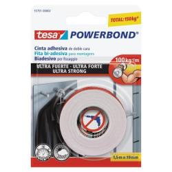 Tesa Nastri biadesivi Nastro Powerbond UltraStrong 19×1.5