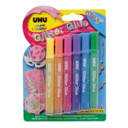 Uhu Colle art & crafts CF6 GLITTER GLUE SHINY 10ML