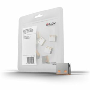 Lindy PORTATILI Serrature addizionali USB A arancio