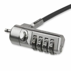 Startech PORTATILI Cavo Antifurto di Sicurezza per PC Portatili – Supporto Articolabile / Girevole – Chiusura a Combinazione a 4 Cifre