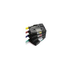 Brother NASTRI PER ETICHETTATORI NASTO LAMINATO DA 12MM ROSSO SU TRASPARENTE ( 8 M )