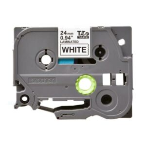 Brother NASTRI PER ETICHETTATORI NASTRO LAMINATO DA 24 MM (8 M) NERO/BIANCO