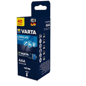 Varta PILE ALCALINE CF40LONGLIFE POWER BLU AAA BIG BOX