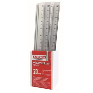Arda Righe CF10 RIGHELLI ALLUMINIO  BARATT.20 CM