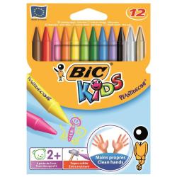 Bic Pastelli CF12PASTELLI BIC KIDS PLASTIDECOR