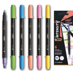 Bic Pennarelli CF6 PENNAR DUAL TIP-HIGHLIGHTER