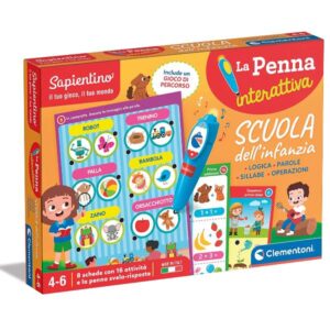 Clementoni Giochi Interattivi Penna Parole  Logica e Prime Operazioni