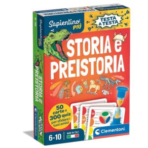 Clementoni Giochi scientifici Testa a Testa – Storia e Preistoria