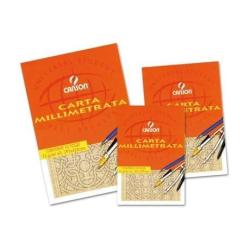 Canson Album e blocchi da disegno CF 10 BLOCCO CARTA MILL. 10 FG. A3 80G ARANCIO