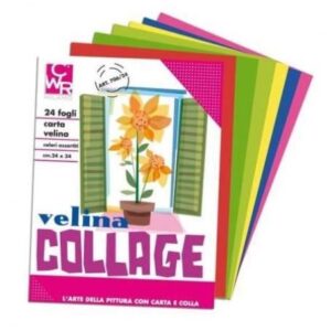 CWR Album e blocchi da disegno CARTAVELINA UNICOLORE 24 FG ROSA