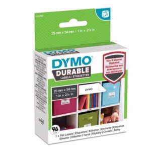 Dymo Etichette Altri Formati CF160ETICH LW DURABLE 25X54MM BIAN