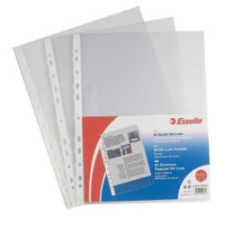 Esselte Buste in Plastica BUSTE A PERFORAZIONE UNIVERSALE COPY SAFE – ESSELTE – STANDARD A4 RUVIDA (CF.50)