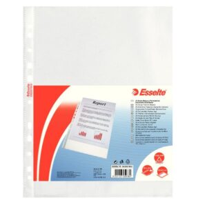 Esselte Buste in Plastica CF25BUSTE DELUXE GOFFRATA 22X30
