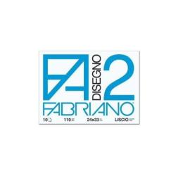 Fabriano Album e blocchi da disegno ALBUM DIS F2 4ANG LIS 24X33