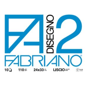 Fabriano Album e blocchi da disegno CF10ALBUM F2 PMET 10FF LIS 24X33